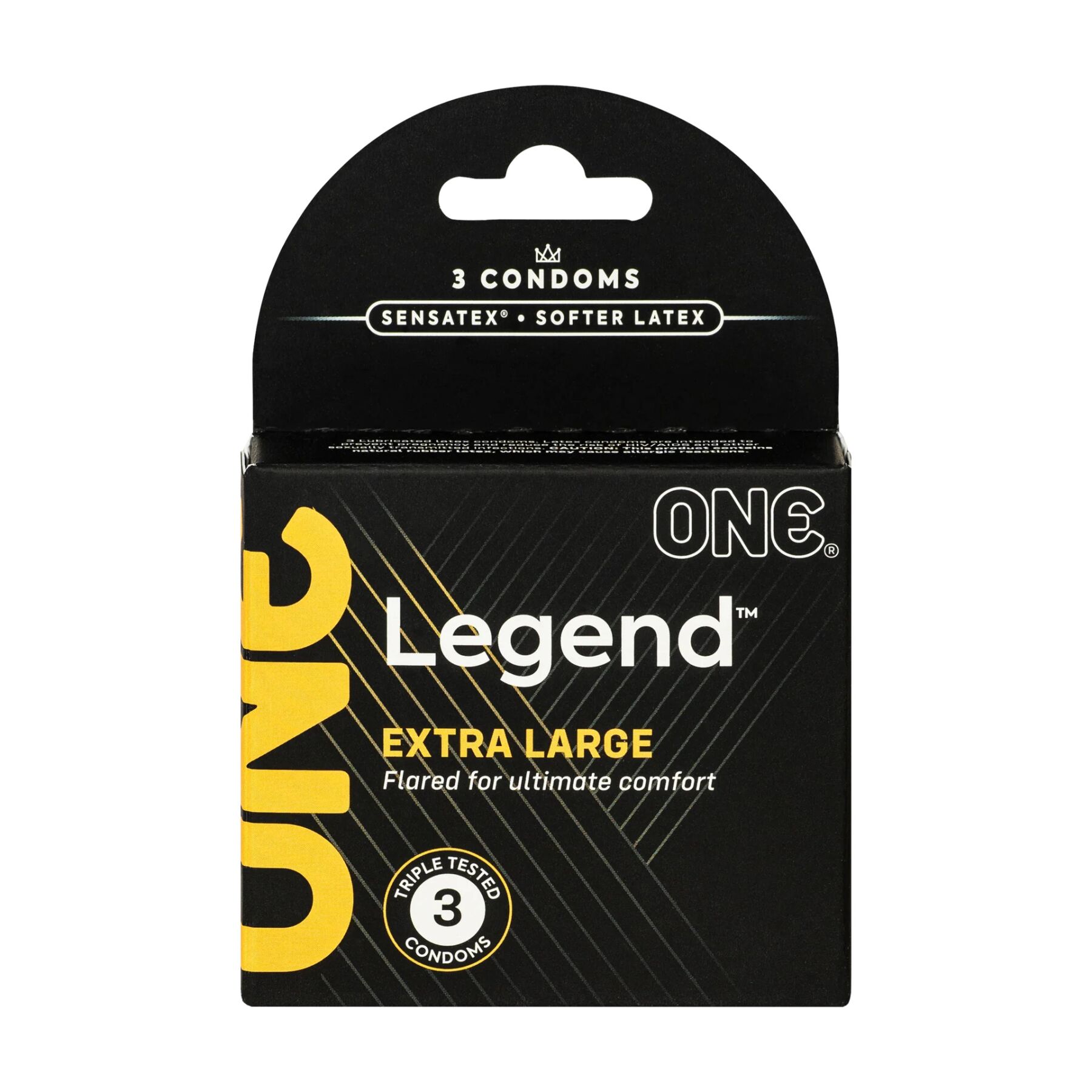 Презервативы большого размера One Legend, 3 шт