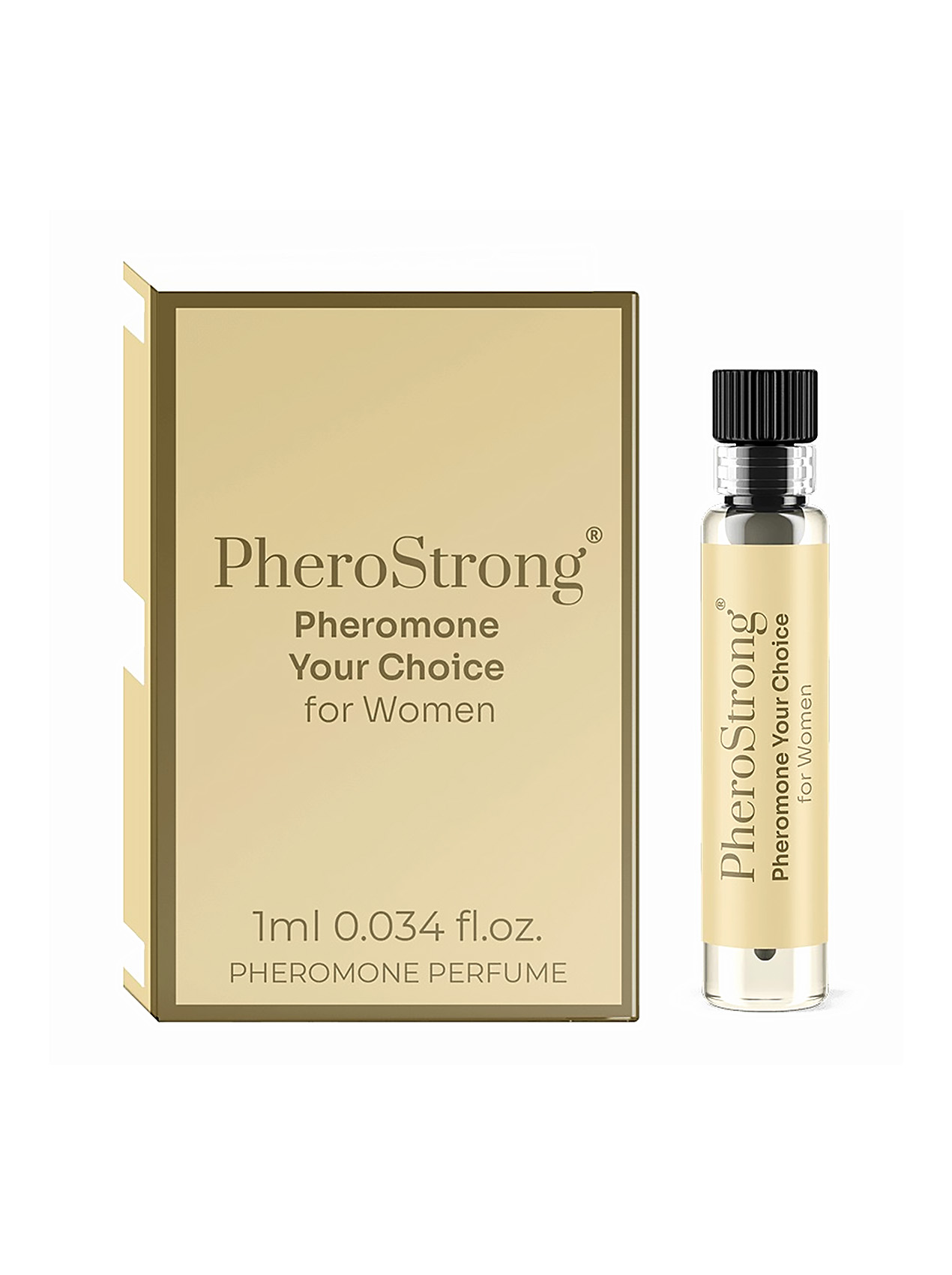 Пробник духов с феромонами PheroStrong Pheromone Your Choise для женщин, 1 мл