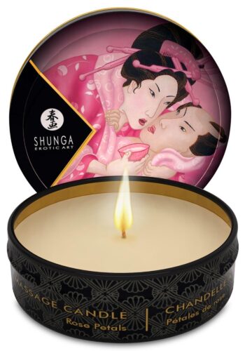 Свічка для масажу Mini Massage Candle Roses