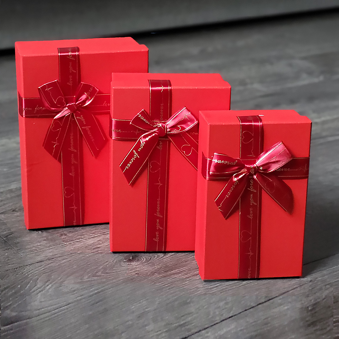 Подарункова коробка з бантом Gift box 3 - Зображення 2