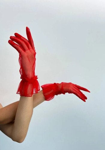 Перчатки Gloves model 18 Red
