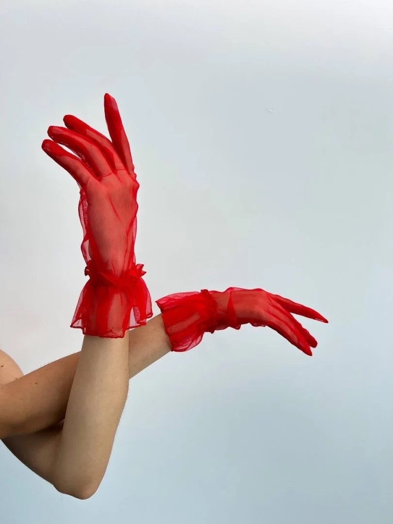 Рукавички Gloves model 18 Red