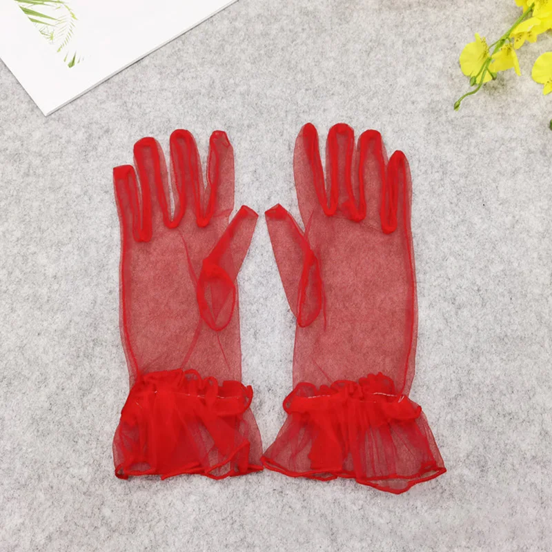 Рукавички Gloves model 18 Red - Зображення 5