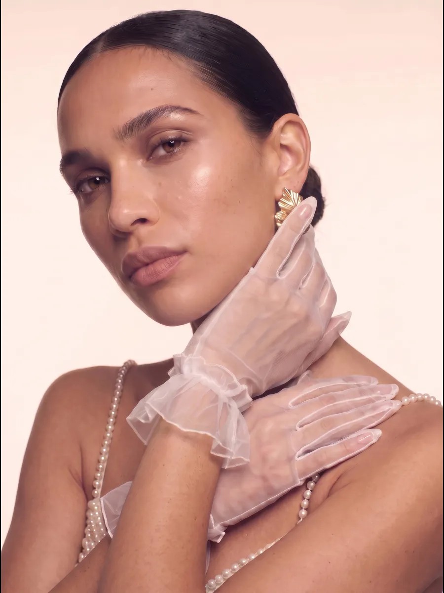 Перчатки Gloves model 18 White — изображение 2