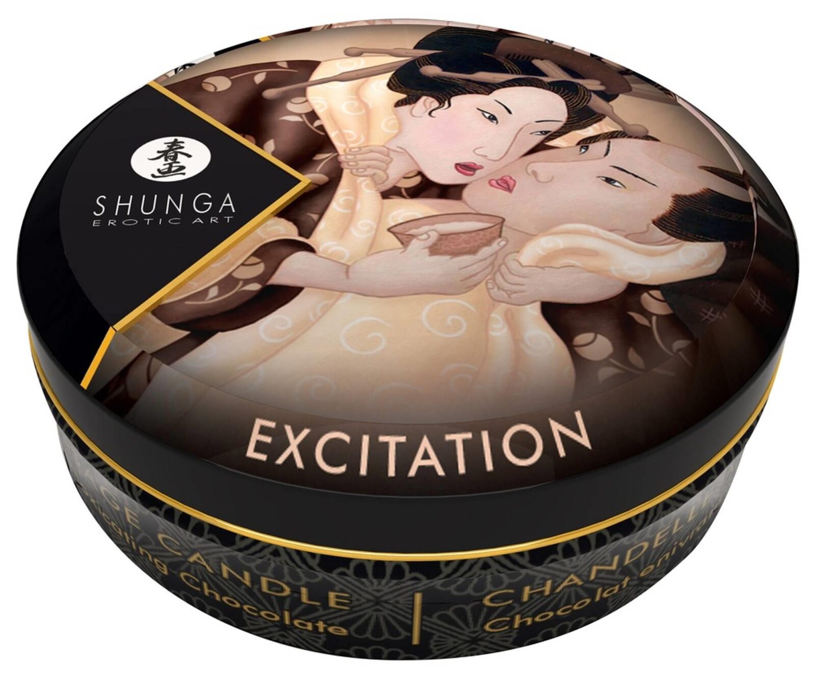 Свеча для массажа Mini Massage Candle Intoxicating Chocolate — изображение 2