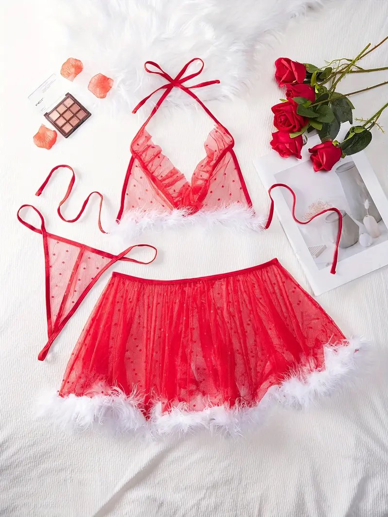 Костюм снегурочки Xmas Skirt Set — изображение 7