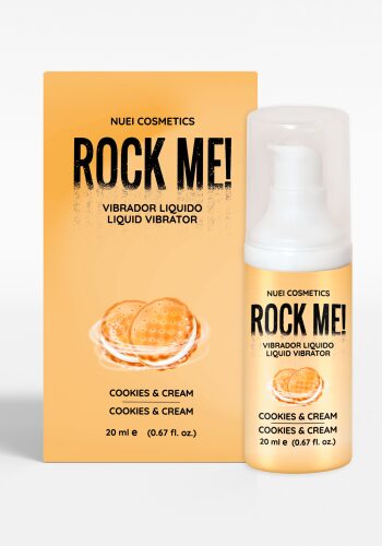 Жидкий вибратор Rock Me! Nuei - Печенье с кремом