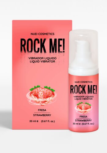 Жидкий вибратор Rock Me! Nuei - Клубника