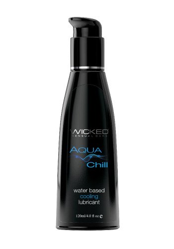 Охлаждающий лубрикант Wicked Aqua Chill на водной основе, 120 мл