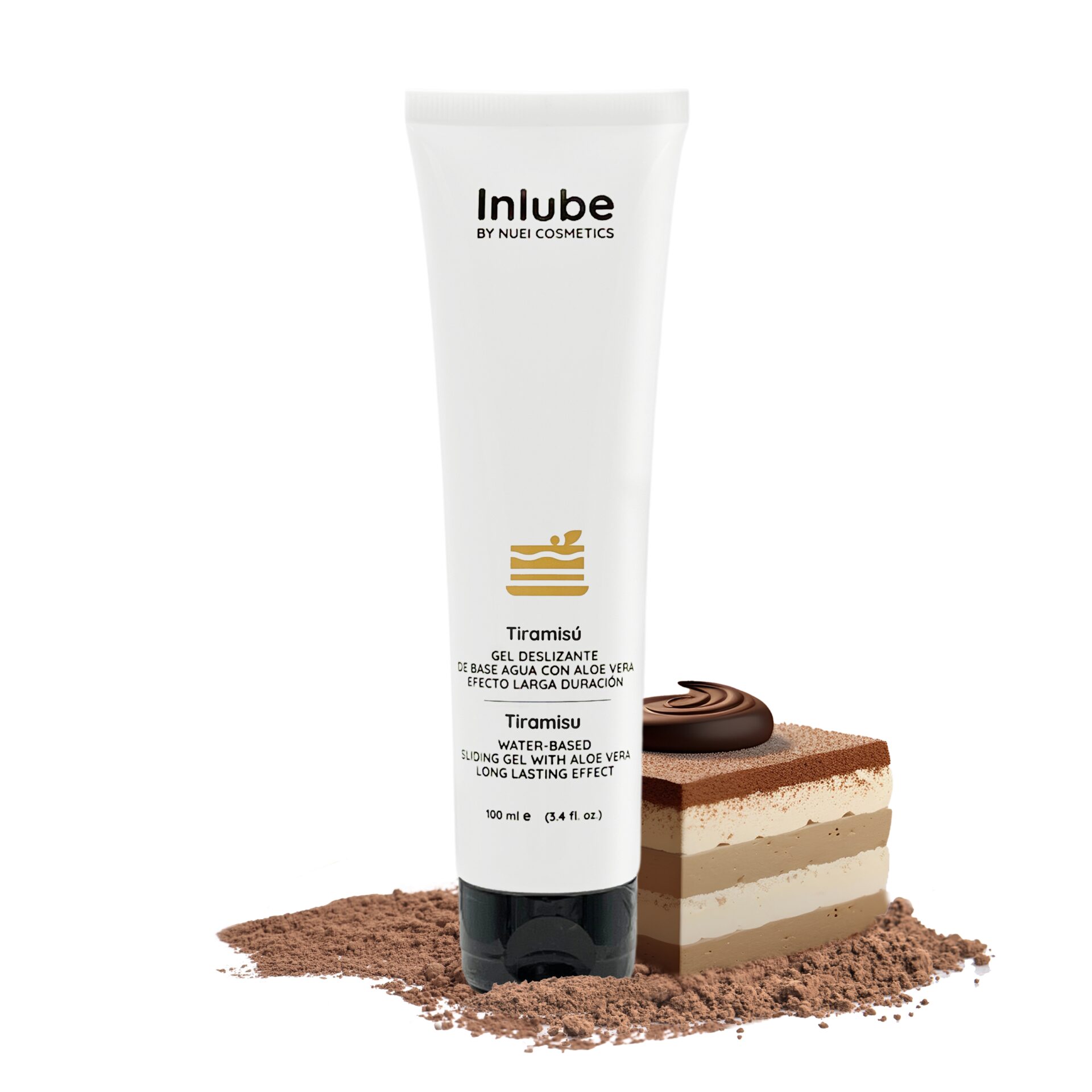 Съедобный лубрикант на водной основе Inlube Nuei - Тирамису