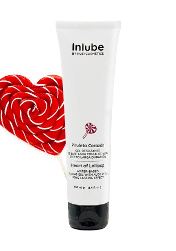 Съедобный лубрикант на водной основе Inlube Nuei - Конфета
