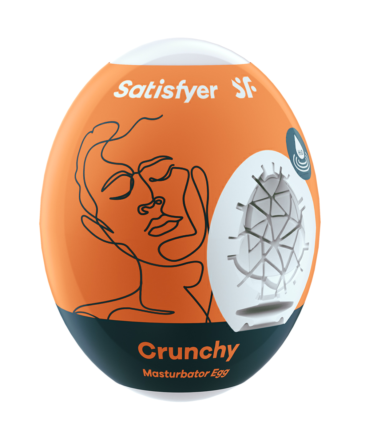 Мастурбатор-яйце Egg Crunchy Satisfyer