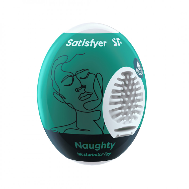 Мастурбатор-яйце Egg Naughty Satisfyer