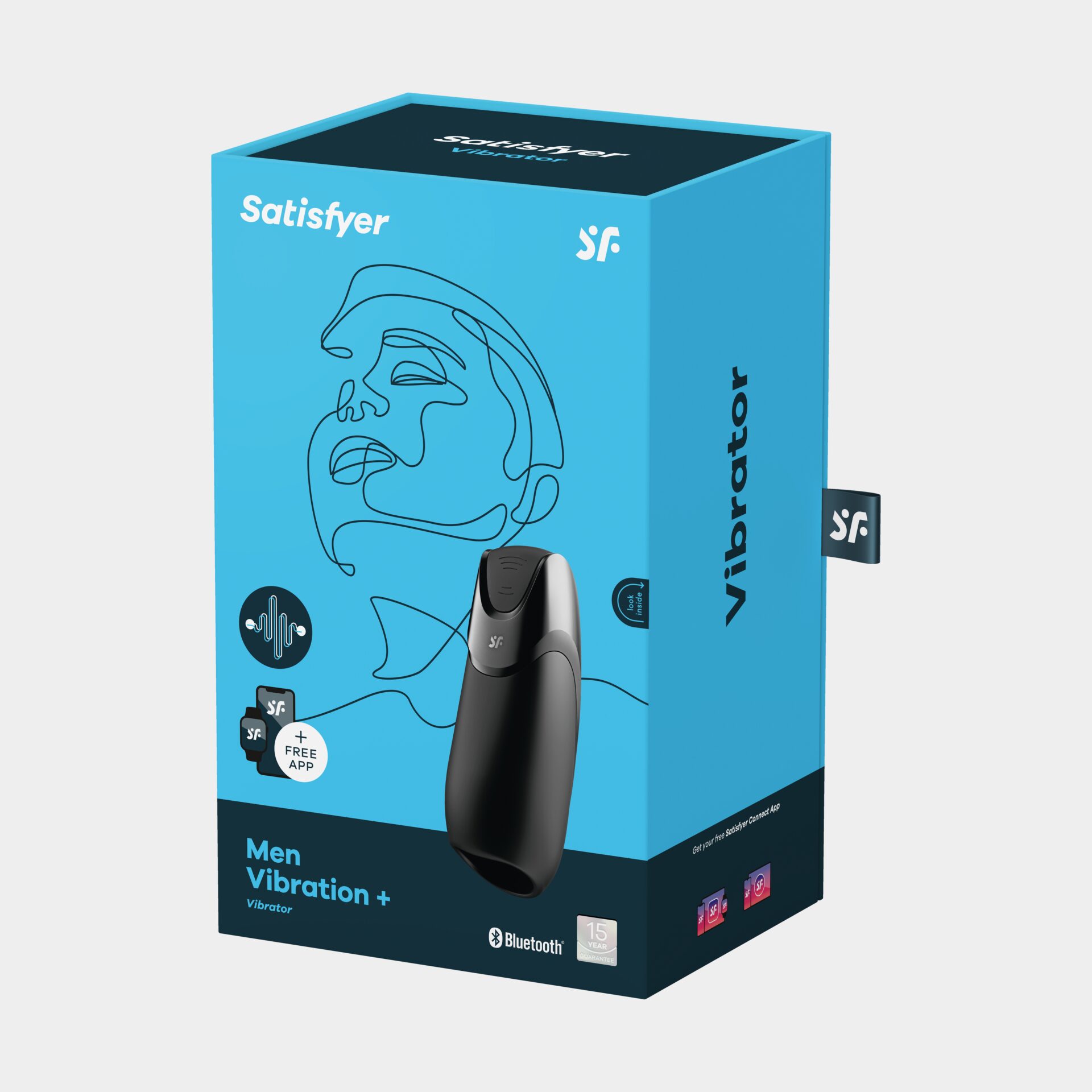Смарт мастурбатор Men Vibration+ Satisfyer - Зображення 7