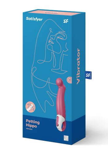 Вібратор для точки G Vibes Petting Hippo Satisfyer