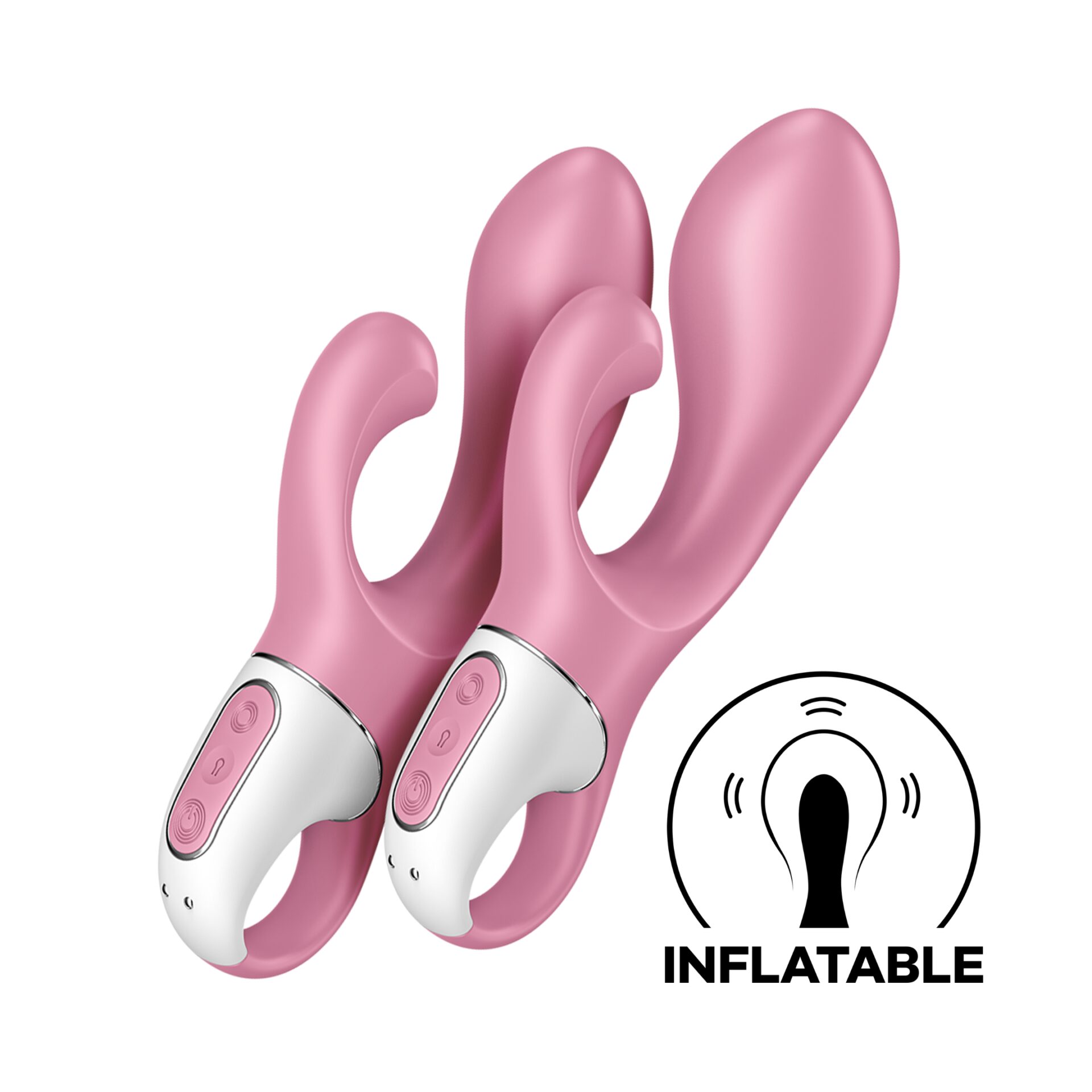 Вібратор-кролик Air Pump Bunny 2 Satisfyer - фото 1