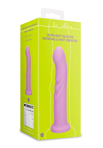 Вибратор с ротацией Loveline