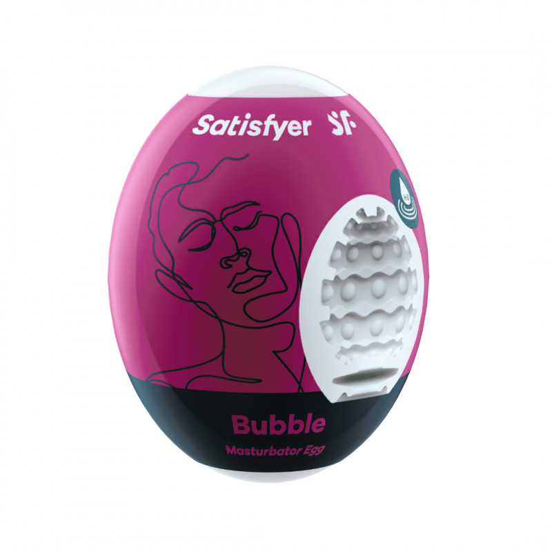 Мастурбатор-яйце Egg Bubble Satisfyer - фото 2