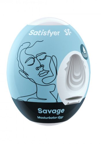 Мастурбатор-яйцо Egg Savage Satisfyer