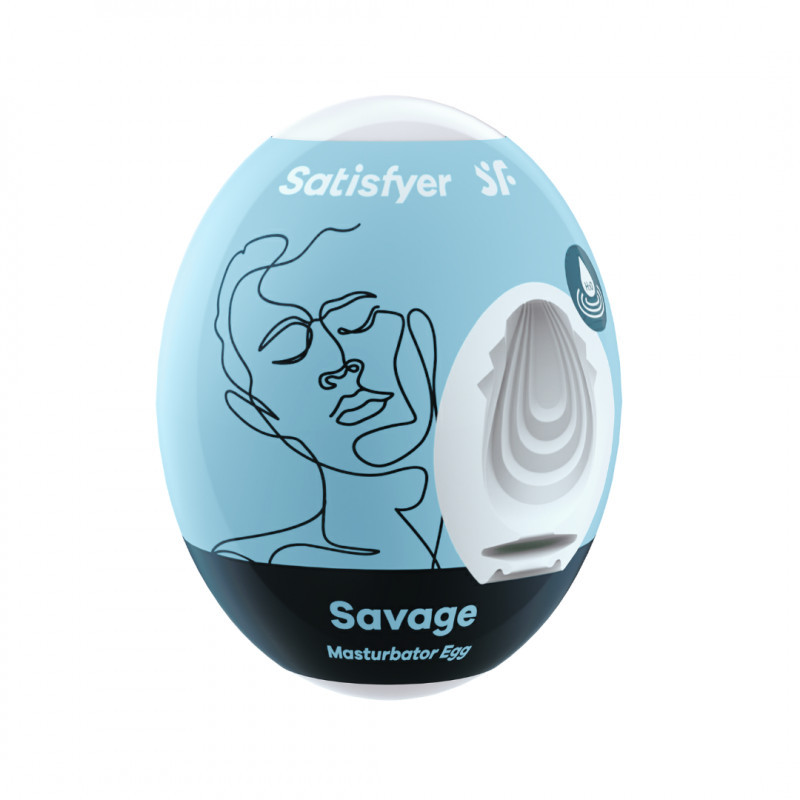 Мастурбатор-яйцо Egg Savage Satisfyer