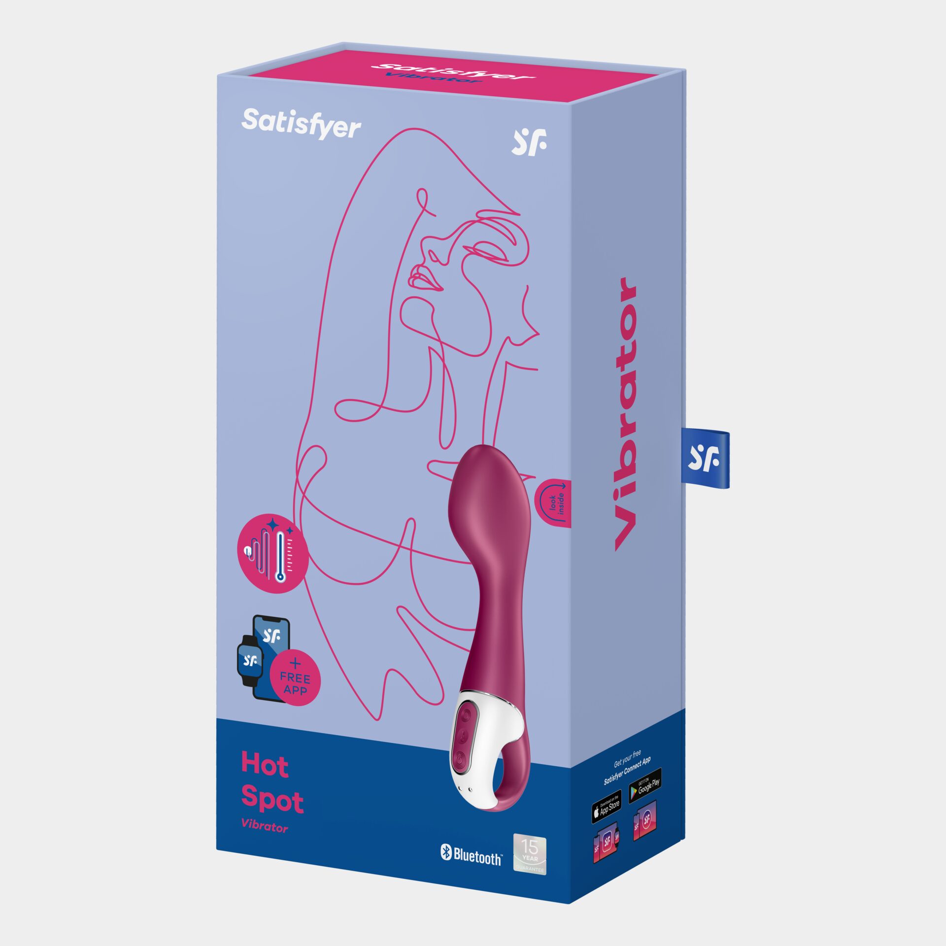 Смарт Вібратор для точки G Hot Spot з підігрівом Satisfyer - Зображення 7