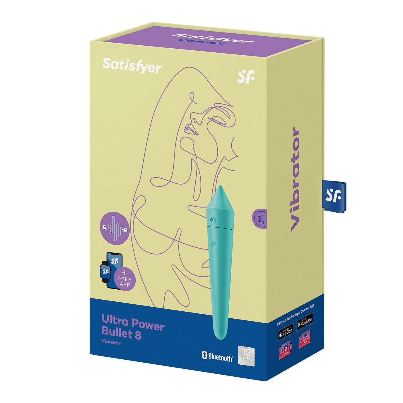 Смарт віброкуля Ultra Power Bullet 8 Satisfyer - фото 4