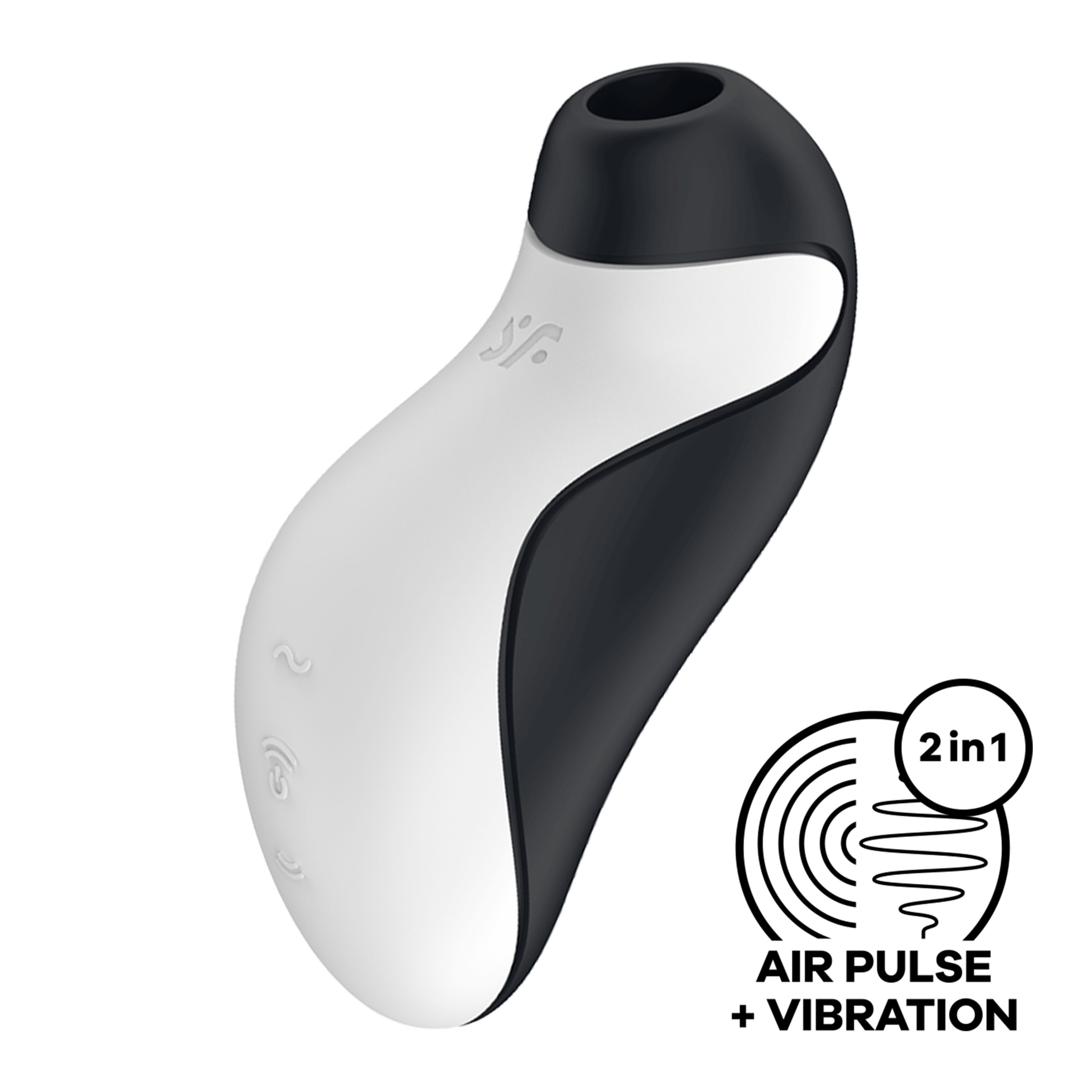 Вакуумний стимулятор для клітора з вібрацією Orca Satisfyer - фото 1