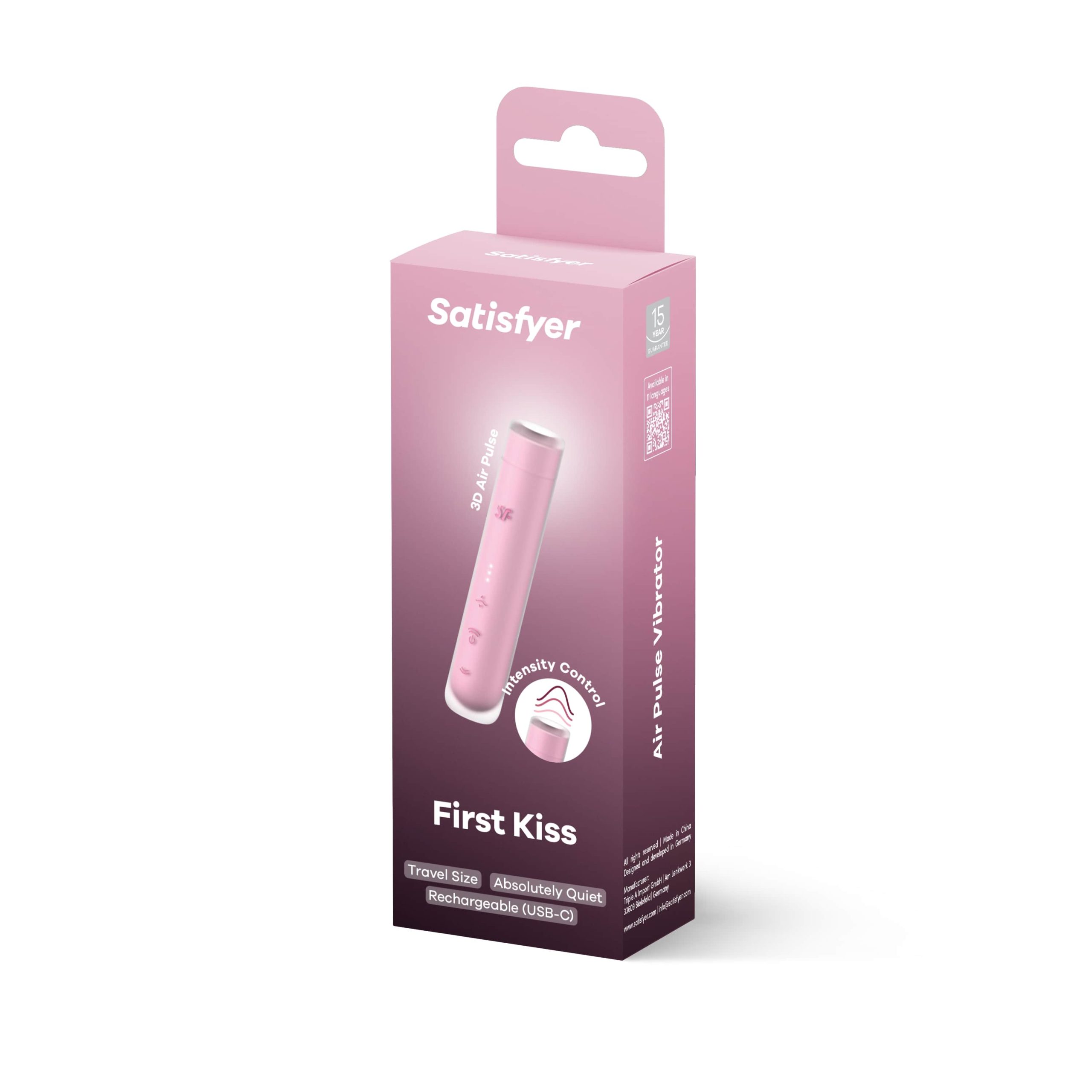 Вакуумный стимулятор клитора First Kiss Satisfyer — изображение 6
