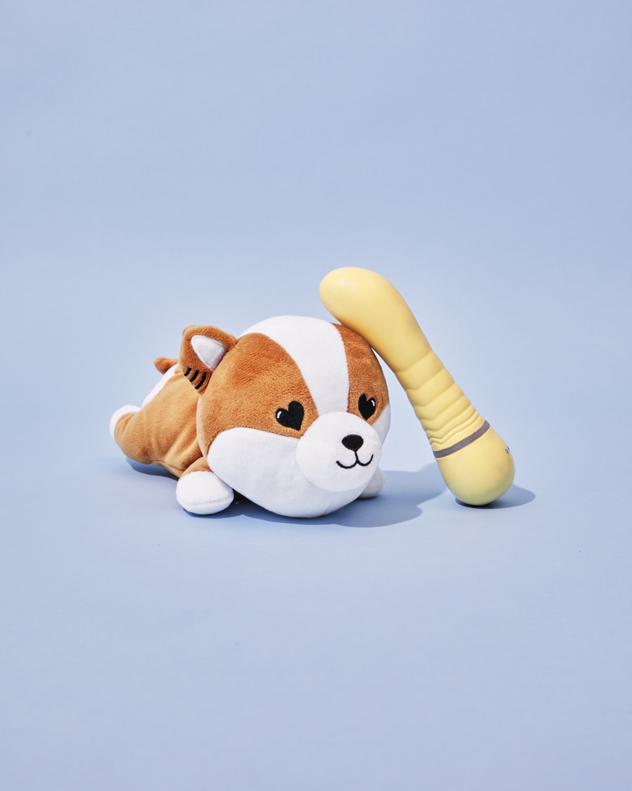 Вібратор для точки G TOYS+ кейс-песик шіба-іну Friday Bae - фото 3
