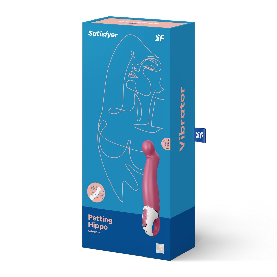 Вібратор для точки G Vibes Petting Hippo Satisfyer