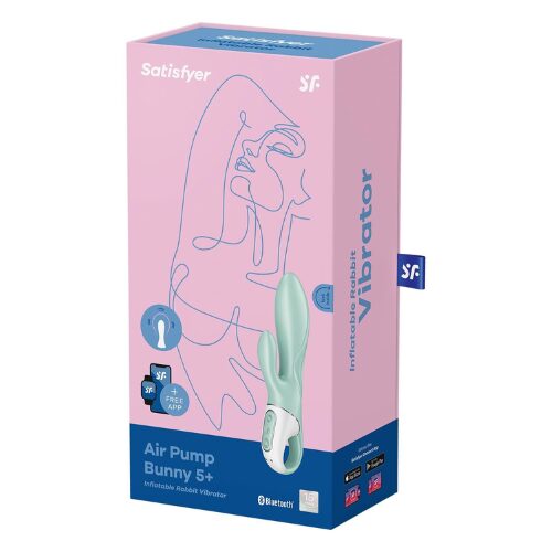 Вибратор-кролик надувной Air Pump Bunny 5 Satisfyer — изображение 7