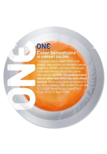 Презервативы One Color Sensation 3 штуки