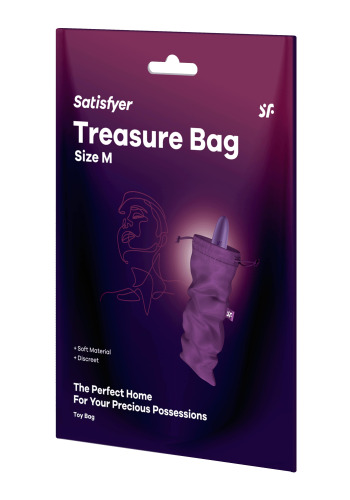 Мішечок для зберігання Treasure Bag розмір: М Satisfyer - фото 3