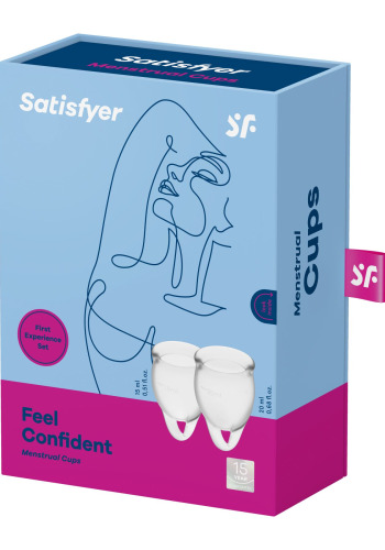Набір менструальних чаш Feel Confident Satisfyer - фото 4
