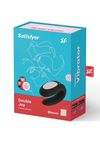 Смарт-вібратор для пар Double Joy Satisfyer - фото 5