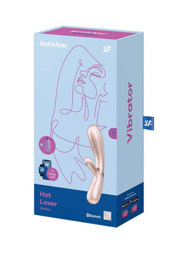 Вібратор-кролик із підігрівом Hot Lover Satisfyer - фото 5