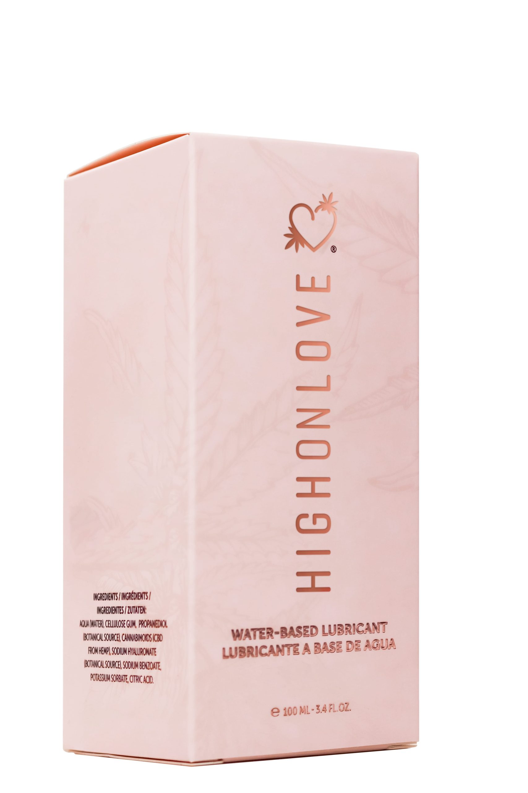 Лубрикант на водній основі з олією насіння канабісу Water-based Lubricant Hempseed HighOnLove