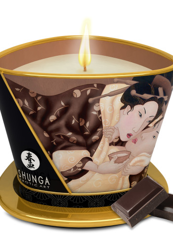 Масажна свічка Intoxicating Chocolate аромат: шоколад Shunga