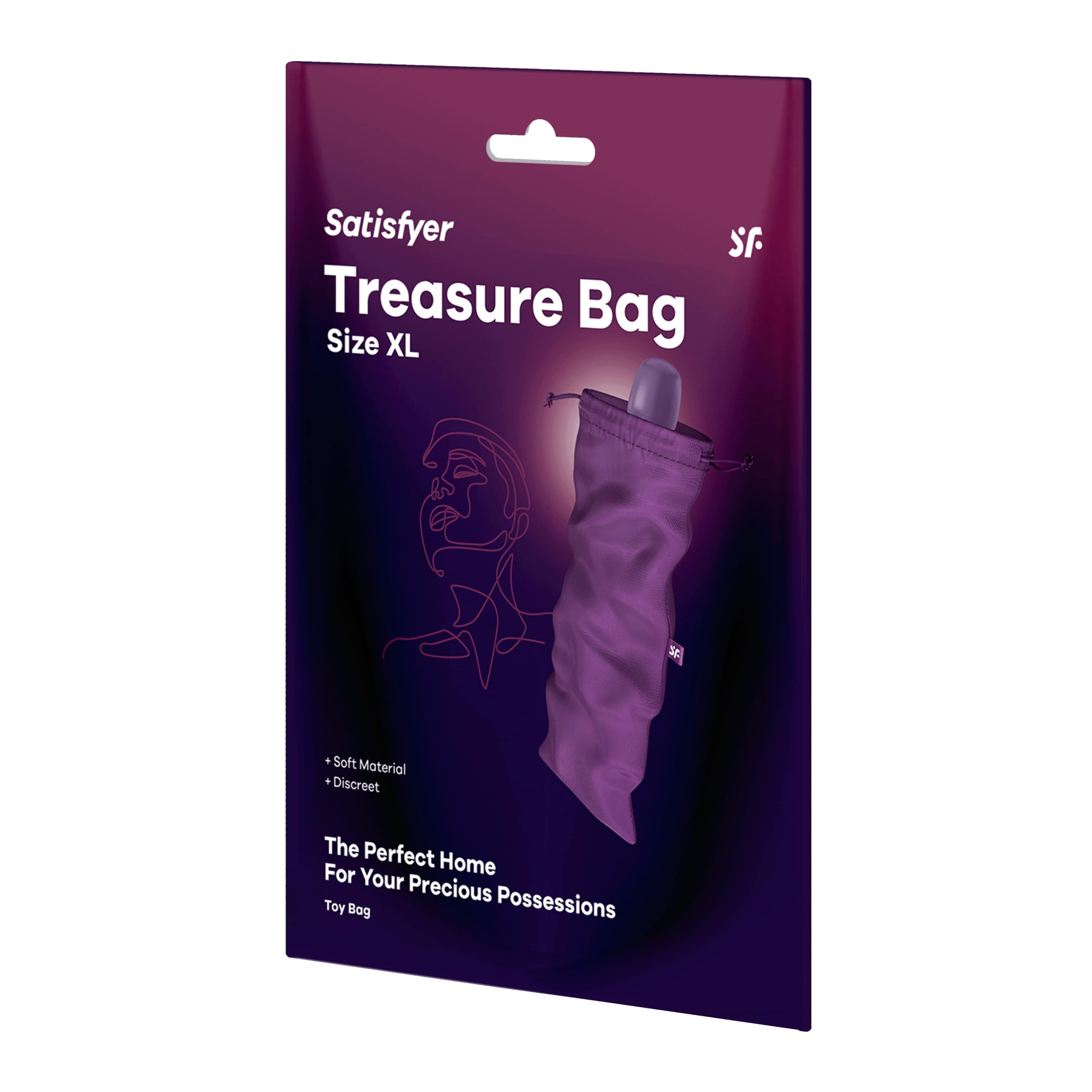 Мішечок для зберігання Treasure Bag розмір: Xl Satisfyer - фото 3