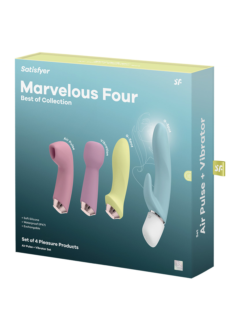 Подарунковий набір секс-іграшок Marvelous Four Satisfyer
