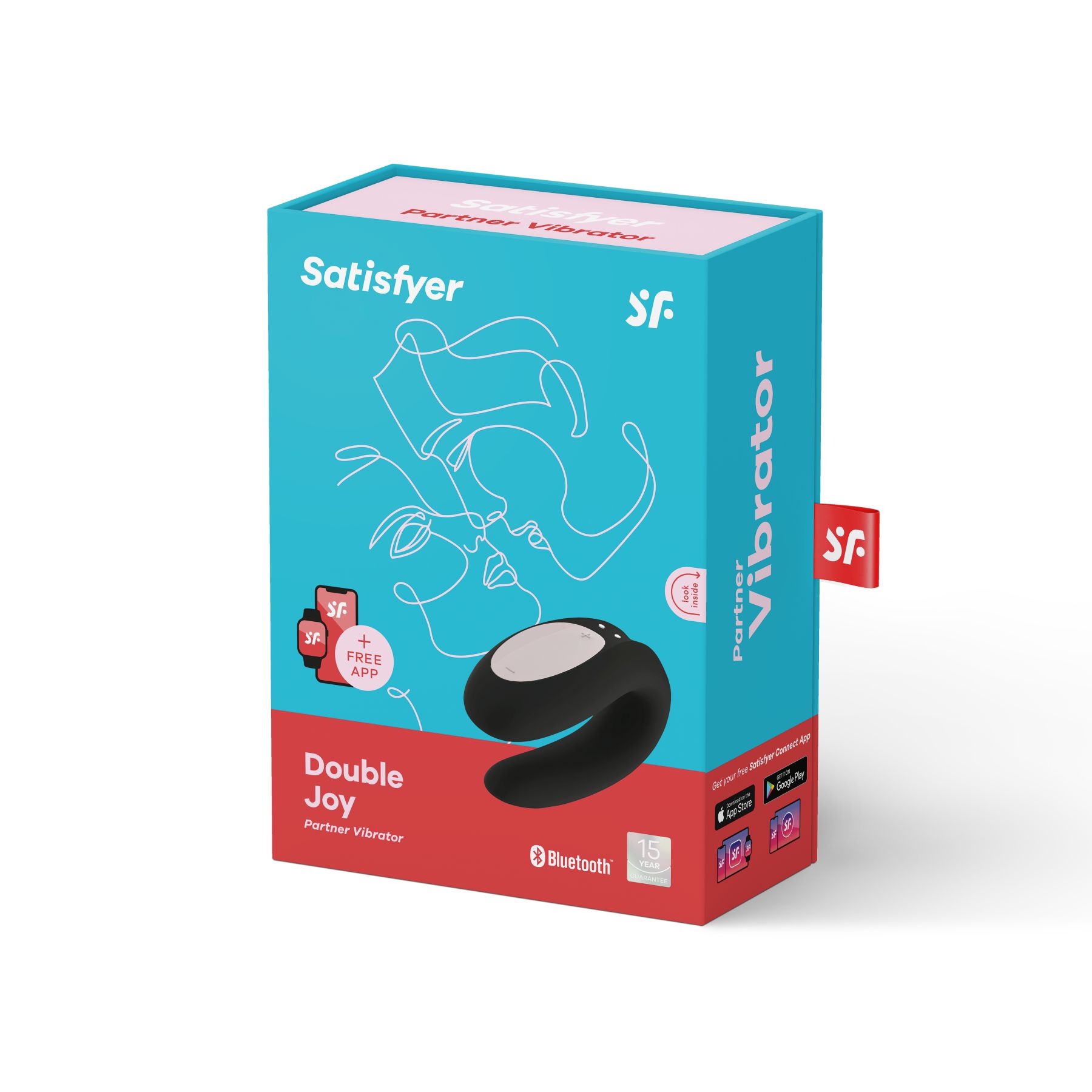 Смарт-вібратор для пар Double Joy Satisfyer - фото 5