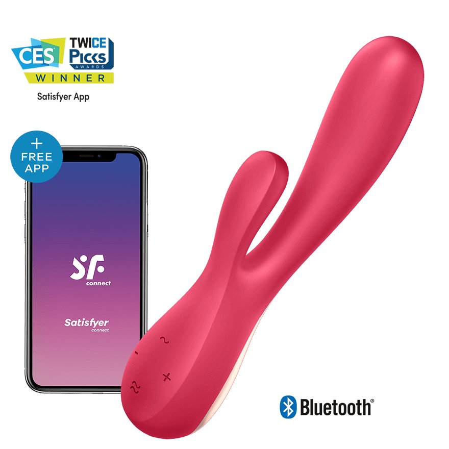 Смарт вібратор-кролик Mono Flex Satisfyer - фото 1