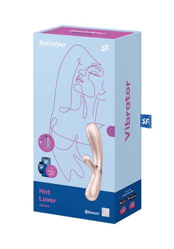 Вібратор-кролик із підігрівом Hot Lover Satisfyer - фото 5