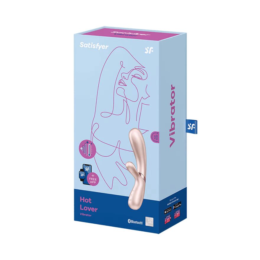 Вібратор-кролик із підігрівом Hot Lover Satisfyer - фото 5