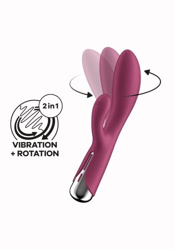 Вібратор-кролик з ротацією Spinning Rabbit 1 Satisfyer - фото 1