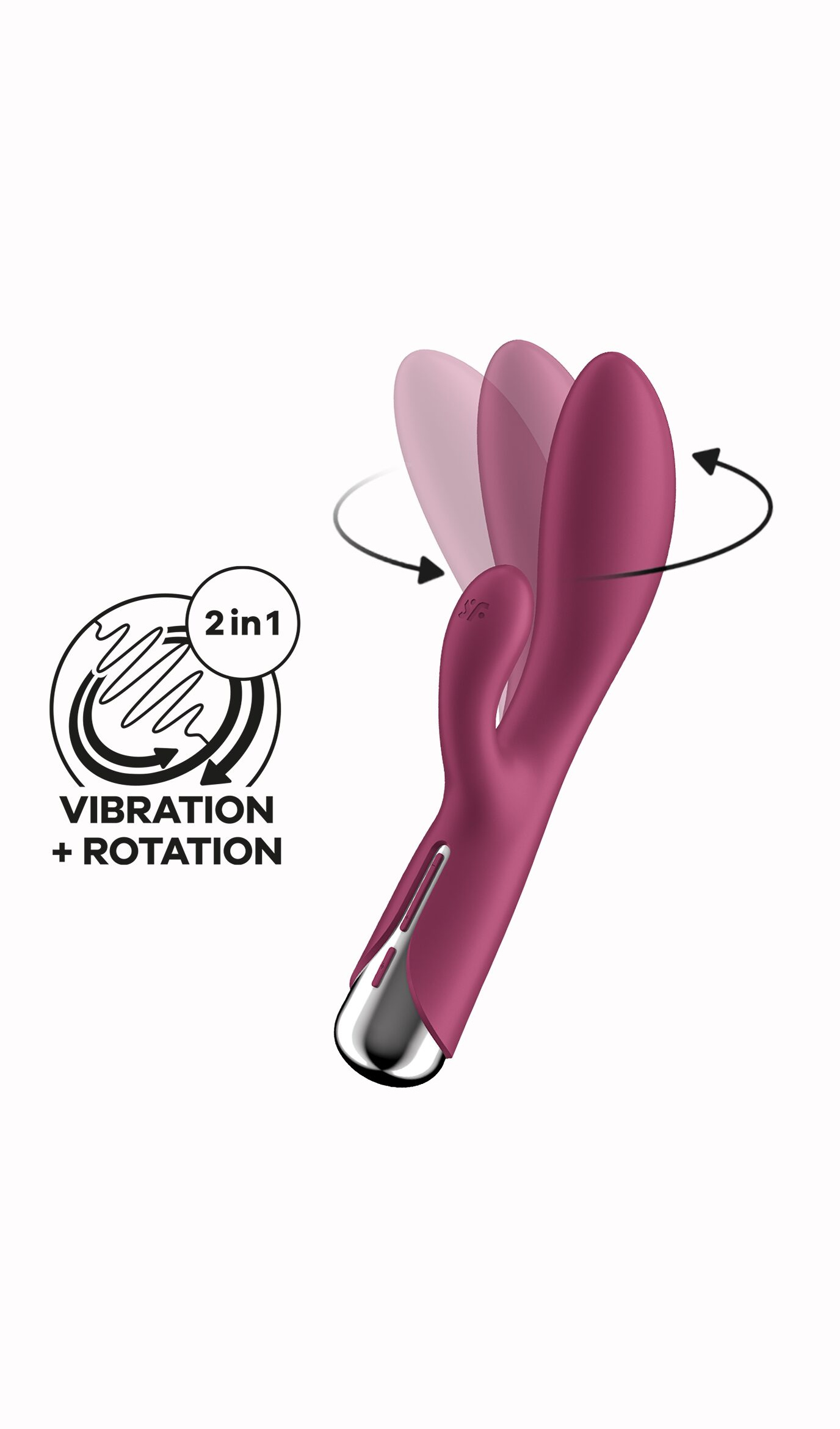 Вібратор-кролик з ротацією Spinning Rabbit 1 Satisfyer - фото 1
