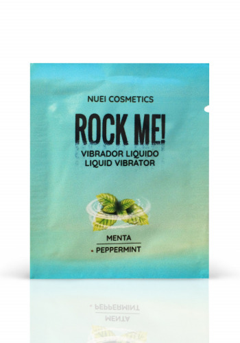 Пробник Жидкий вибратор Rock Me! Nuei - Мята, 2 мл