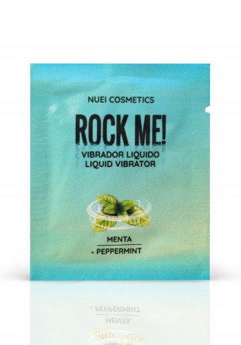 Пробник Жидкий вибратор Rock Me! Nuei - Мята, 2 мл