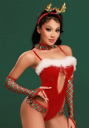 Костюм снегурочки Holiday Sparkle
