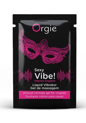 Сашет Рідкий вібратор Sexy Vibe вібрація + посилення оргазму